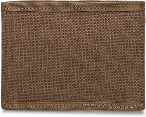 Vista 19 de WOLVERINE Billetera plegable de lona/cuero para hombre