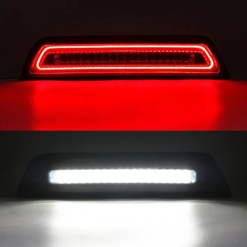 Vista 4 de R&F Auto Luz de freno LED estroboscópica de tercera con lente ahumada de repuesto para Tacoma 2016-2023 Limited SR SR5 TRD Off-Road TRD Pro