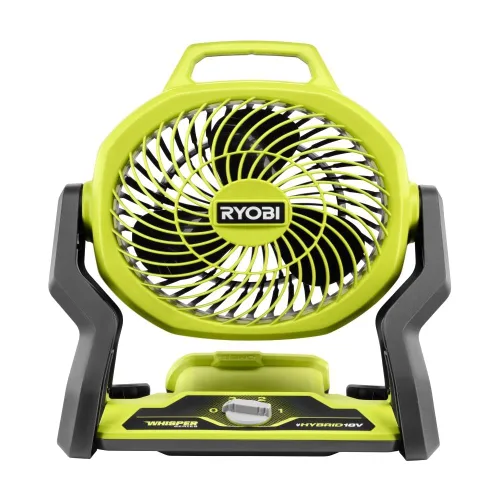 Vista 2 de ONEAND - Ventilador híbrido inalámbrico de 18 V Serie Whisper de 7-1/2 pulgadas PCL811B - La batería y el cargador se venden por separado