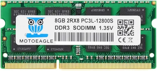 Vista 12 de Motoeagle DDR3-1066 SODIMM 8GB Kit (2X4GB) 2Rx8 PC3 8500 8500S 4GB DDR3 1066MHz 1067MHz CL7 204-Pin 1.5V Non-ECC Unbuffered Laptop Memory RAM Modules