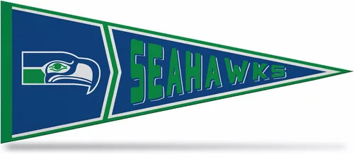 Vista 15 de Rico Industries NFL Retro - Alt 12" x 30" Felt Wall Décor Pennant - Great for Home/Bed Room/Man Cave Décor