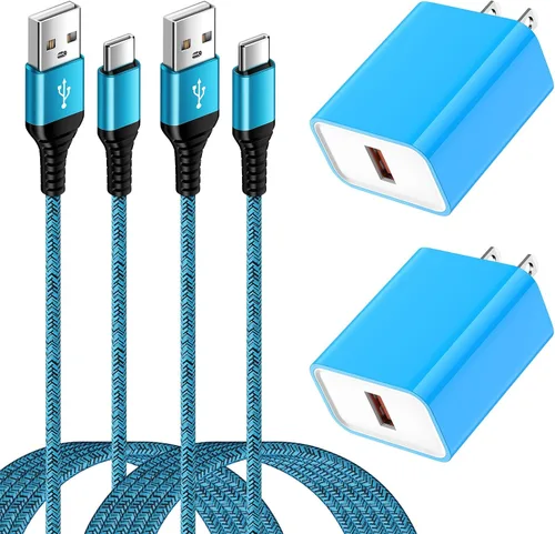 Vista 10 de Bloque de carga rápida USB C a A, cable de carga rápida compatible con Samsung Galaxy A23/A16/S24FE/S24 Ultra/S24 Plus/S23FE/S23 Ultra/S22 Plus/S10
