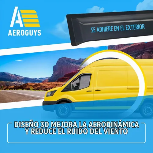 Vista 5 de Deflectores de ventana extra duraderos con cinta adhesiva para viseras de lluvia, protectores solares, ventilación para parabrisas, accesorios Para