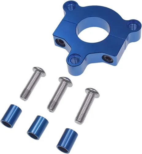 Vista 4 de Piñón CNC 44T con adaptador de 1.5 pulgadas, se adapta a bicicletas motorizadas de 60cc 66cc 80cc (azul)