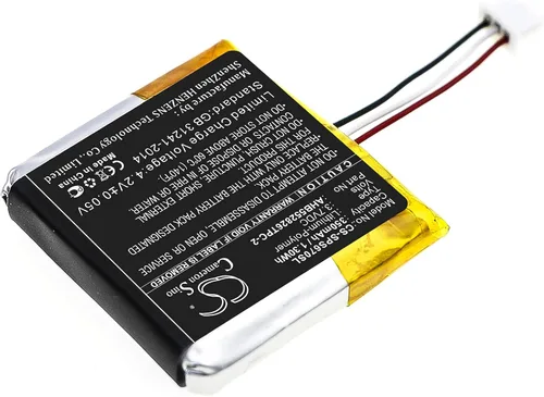 Vista 2 de Batería de repuesto para GSP 350, GSP 500, GSP 670 PN: AHB552826TPC-2 350mAh / 1.30Wh