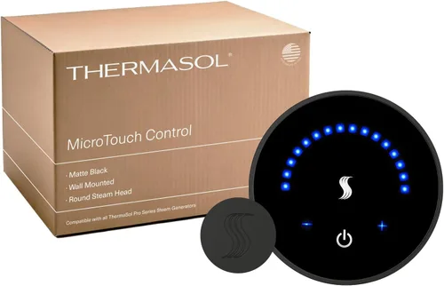 Vista 12 de Thermasol Kit de controlador MicroTouch y cabezal de vapor, kit de ducha de vapor compatible con generador de ducha de vapor Thermasol, control