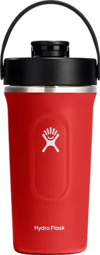 Vista 18 de Hydro Flask Botella agitadora – Botella de gimnasio de acero inoxidable aislada para preentrenamiento y proteína 24 onzas Agave Verde