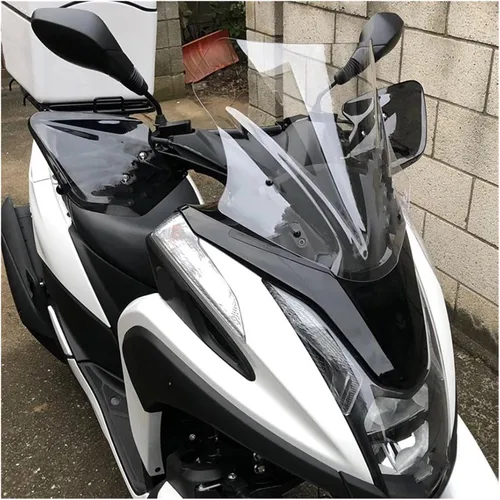 Vista 5 de Protector de manillar de motocicleta Protector de mano para Ya&maha para X y max para 125 para 250 para 300 para 400 para NMAX para 125 para 155