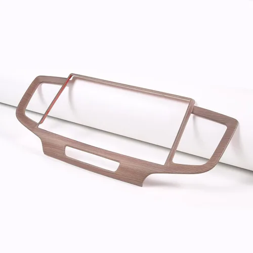 Vista 7 de Marco de panel de navegación para tablero de instrumentos para Honda Pilot 2019-2022/Ridgeline 2021-2023/Passport 2019-2023, material ABS, consola