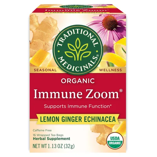 Vista 25 de Traditional Medicinals Té orgánico que respira fácilmente, promueve la salud respiratoria, 16 bolsas de té
