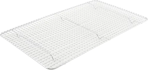 Vista 4 de Winco - Rejilla de acero de tamaño completo para sartén de vapor de tamaño completo, 10" por 18