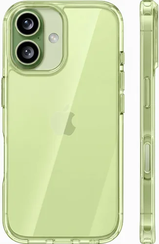 Vista 16 de TORRAS Funda para iPhone 18 Pro Crystal Borgoña, antiamarilleamiento 6.3" Borgoña transparente