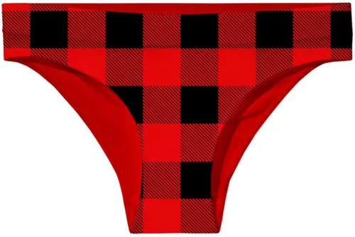 Vista 5 de Tipsy Elves Ropa interior divertida ultra suave para mujer - Ropa interior navideña para mujer