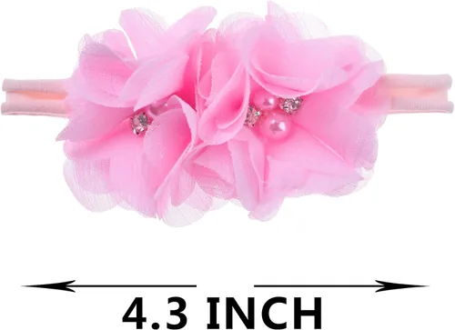 Vista 4 de Baby Girl CostumeToddler Girls Tulle Dress Pink Tutu Skirt Princess Birthday Sundress with Headband