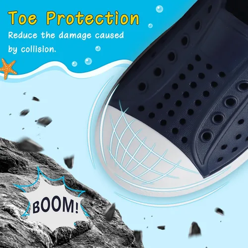 Vista 2 de ziitop Zapatos de agua para niños y niñas, sandalias de bebé, zapatos deportivos para playa, jardín, natación, antideslizantes, transpirables