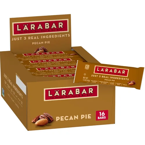 Vista 45 de Larabar Barra sin gluten, brownie de chispas de chocolate, barra de 1.6 onzas, barras sin gluten de alimentos integrales, aperitivos sin lácteos