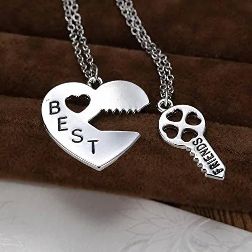 Vista 3 de Collar de la amistad para 2 mejores amigos BFF para 2