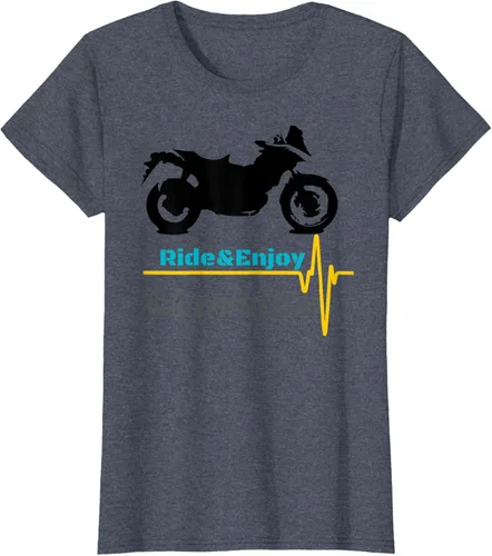 Vista 58 de Camiseta Moto Shirt V-Strom, gris, S Gris Oscuro