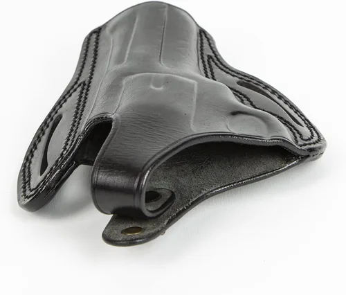 Vista 4 de Funda EDS para Ruger GP100 357 Magnum 44 Special 4 pulgadas OWB Funda de cuero