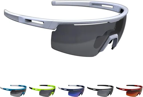 Vista 11 de BBB Cycling BSG-57 Avenger - Gafas deportivas con lentes intercambiables para ciclismo y protección solar