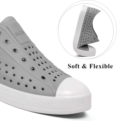 Vista 4 de SAGUARO Zapatos de agua transpirables para hombres y mujeres y niños, sandalias para playa, ligeras, de fácil postura, zuecos de jardín.