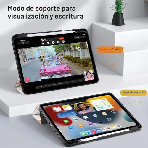 Vista 8 de DONGKE - Funda protectora ultradelgada para iPad Pro de 11 pulgadas de 4, 3, 2 y 1 generación de los años 2022, 2021, 2020 y 2018 con soporte