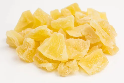Vista 2 de Piña seca Tidbits (trozos) de 24 onzas – Piña seca Tidbits mejor para aperitivos y hornear ligeramente cubierta de azúcar, bajo en sodio, sin