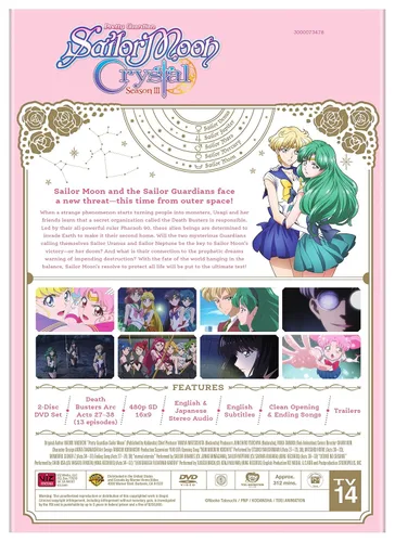 Vista 2 de Sailor Moon Crystal S3 Set 1 DVD