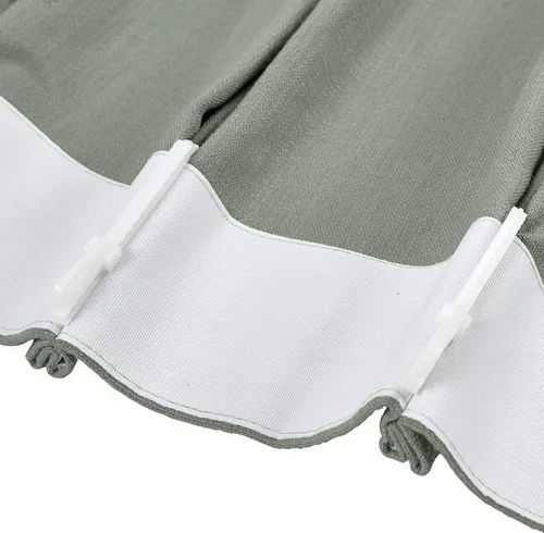 Vista 113 de Frelement Cortinas plisadas de lino de algodón de 100 pulgadas de ancho y 102 pulgadas de largo, cortinas con reducción de ruido para sala