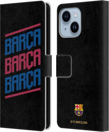 Vista 12 de Head Case Designs Funda de piel con licencia oficial del FC Barcelona con logotipo y patrón de Forca Barca, compatible con Apple iPhone 11