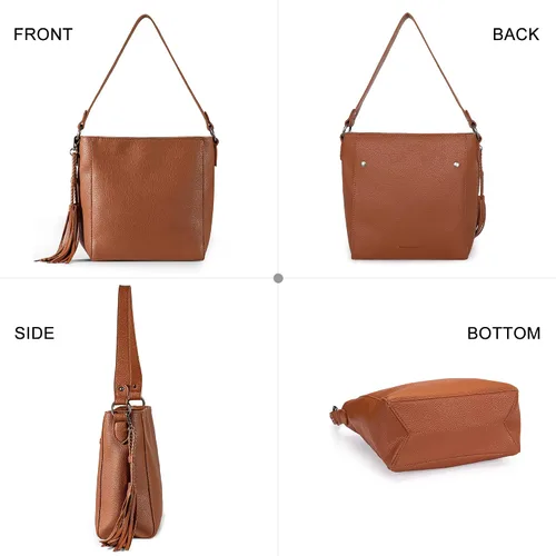 Vista 3 de Hobo - Monederos y bolsos para mujer de cuero vegano bolsas grandes con cartera desmontable