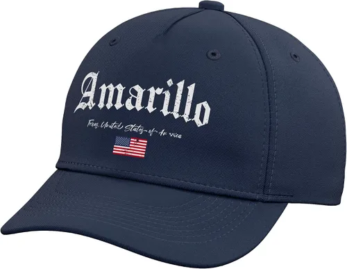 Vista 12 de Amarillo Gothic Design Adjustable Baseball Hat