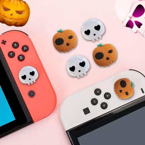 Vista 42 de PERFECTSIGHT Juego de 4 fundas para palanca de mando para Switch Lite/OLED, para Nintendo Switch, para Switch Lite/OLED, cubierta de botón analógica