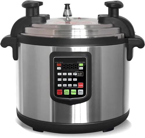 Vista 8 de Kolice - Olla a presión eléctrica comercial de 220 voltios, olla a presión de 15 L, olla a presión con olla interior antiadherente, 15 L