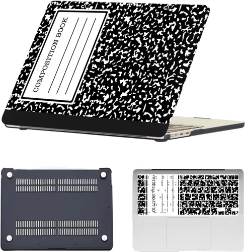 Vista 34 de Funda compatible con MacBook Air de 11 pulgadas 2015-2010 A1465 A1370, diseño impreso de plástico para laptop, carcasa protectora Air de 11.6