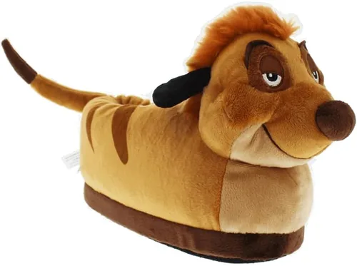 Vista 208 de Happy Feet - Pantuflas con licencia oficial de Disney y Pixar, pantuflas figurales para hombres, mujeres, niños, como se ve en Shark Tank