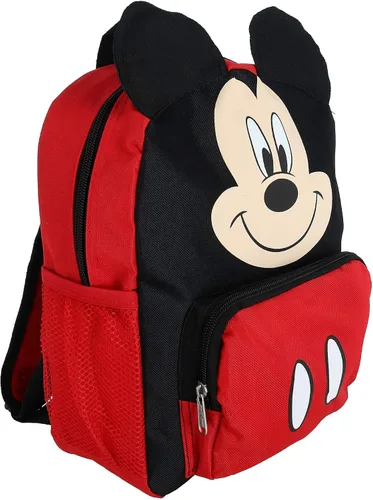 Vista 2 de Mini mochila Disney para niña de Minnie Mouse S Negro rojo