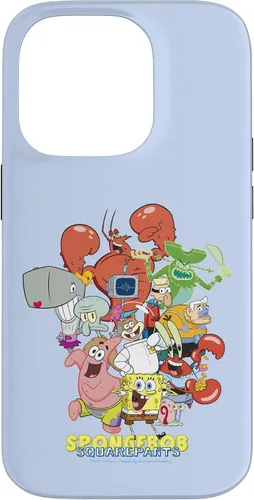 Vista 17 de Funda para iPhone 16 SpongeBob SquarePants Group Party Pose