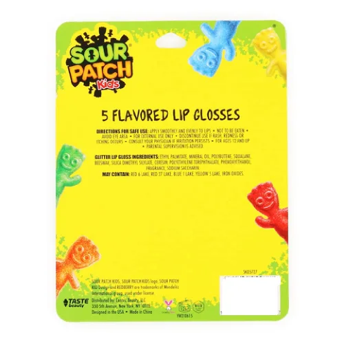 Vista 2 de Taste Beauty Sour Patch Kids - Brillo labial saborizado (5 piezas)