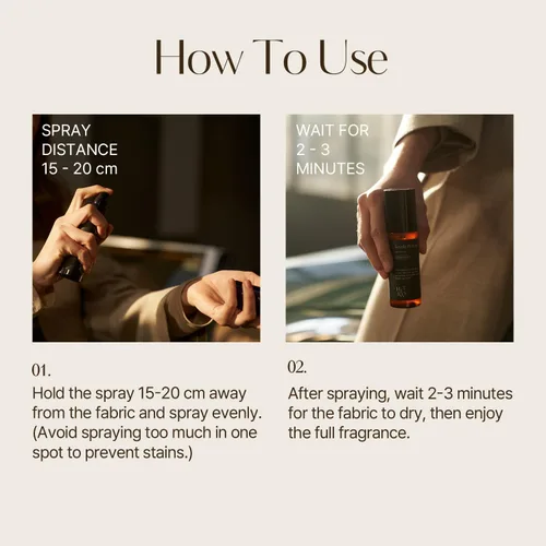 Vista 7 de hetras Perfume Textil Jabón Abrazo - Aroma Acogedor y Limpio Spray de Fragancia Sutil y Duradera para Eliminar Arrugas Ambientador de Lino