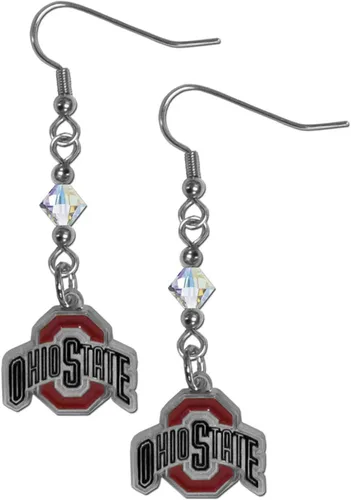 Vista 14 de Siskiyou Sports Pendientes colgantes de cristal de la NCAA