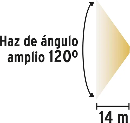 Vista 5 de Cabeza de linterna, tres pilas AAA 28 lúmenes, 3 LED, Pretul