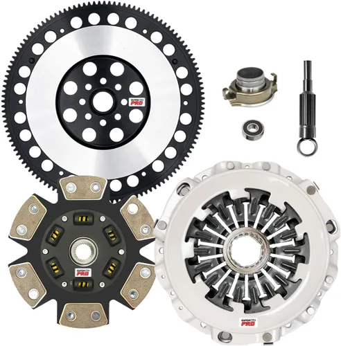 Vista 6 de PRO Performance Stage 4 Kit de embrague compatible con Subaru Baja Forester XT EJ255 2002-2005 Impreza WRX EJ205 1991-1994 Legacy EJ22T 2005 Saab