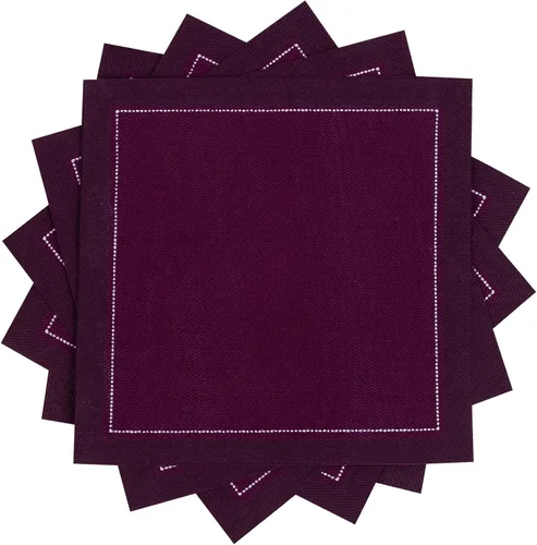 Vista 10 de Servilletas de Cinco Estrellas Servilletas de Algodón para Cóctel, Servilleta para Bebidas, Servilleta para Bar, Servilletas para Fiesta