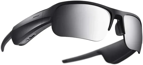 Vista 4 de Bose Frames Tempo - Gafas de sol deportivas de audio con lentes polarizadas y conectividad Bluetooth, color negro