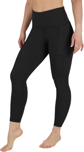 Vista 11 de 90 Degree By Reflex - Leggings de control abdominal, cintura alta, a prueba de sentadillas, para mujer, para entrenamiento, correr, yoga Bay Leaf