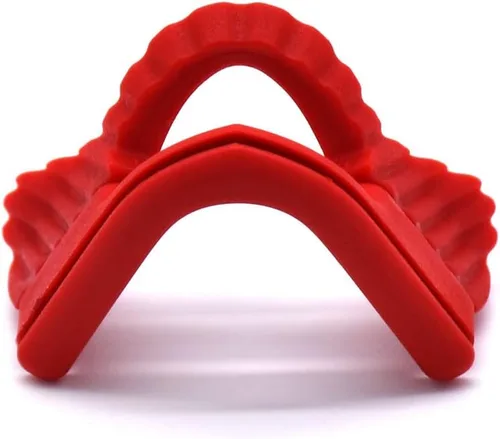 Vista 3 de Almohadillas de silicona de repuesto para nariz Oakley M Frame Series Todo rojo