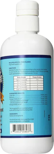 Vista 3 de Suplemento de aceite para perros Grizzly Pollock