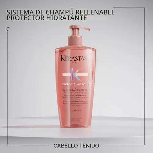 Vista 3 de Kerastase Chroma Absolu - Set de champú y acondicionador para cabello