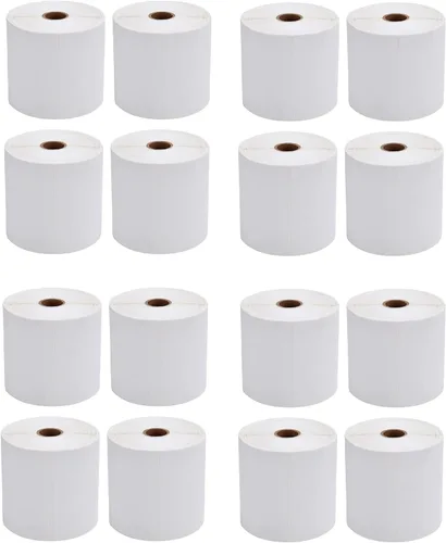Vista 4 de 4 rollos de etiquetas térmicas directas de 4" x 6" para Zebra LP 2844 Zp-450 Zp-500 Zp-505 Total 1400